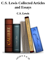C.S. Lewis Essay Collection & Other Shor - C. S. Lewis.pdf